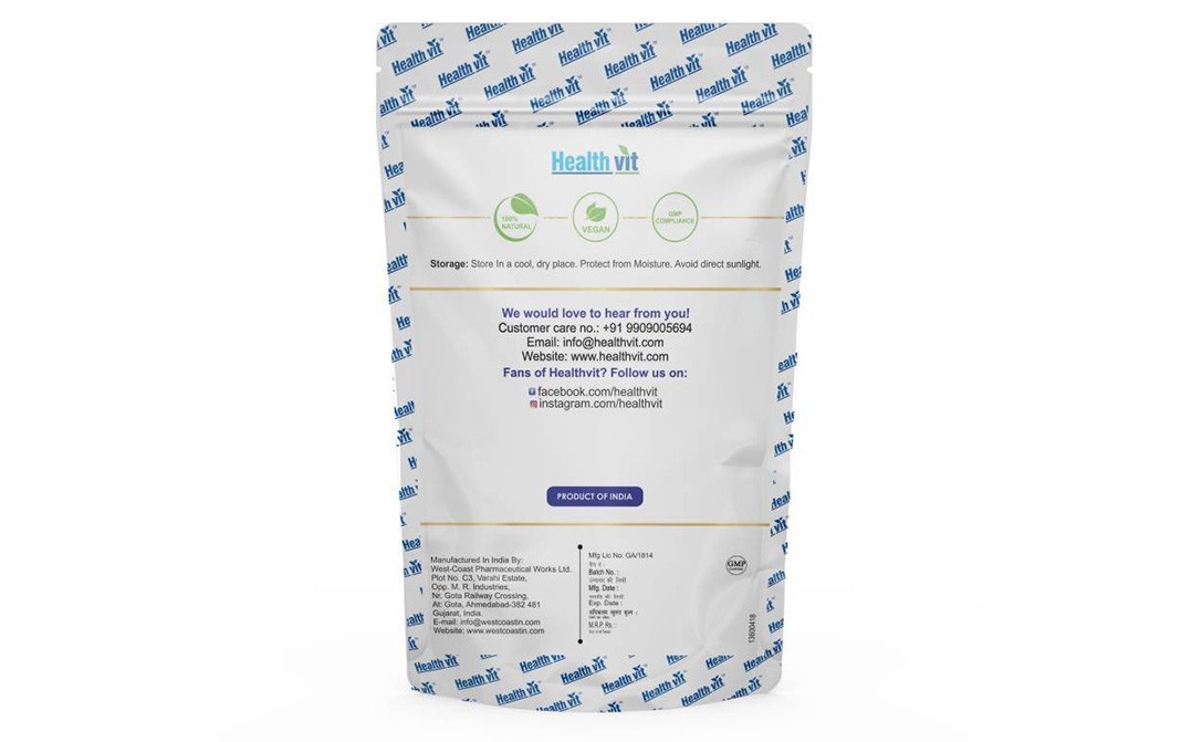 Health Vit Bottle Gourd Powder (Lagenaria Siceraria)   Pack  100 grams